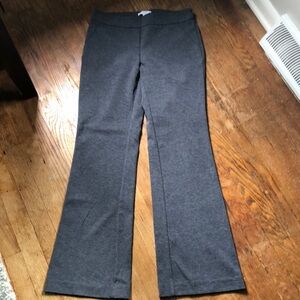 Gray Flared Pants